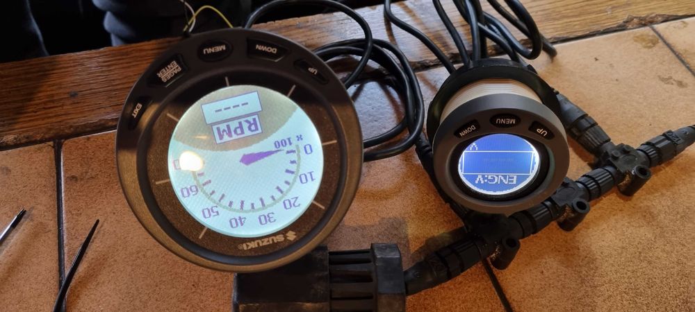 suzuki multizegar smis nmea 2" 4" engine interface gauge zegar