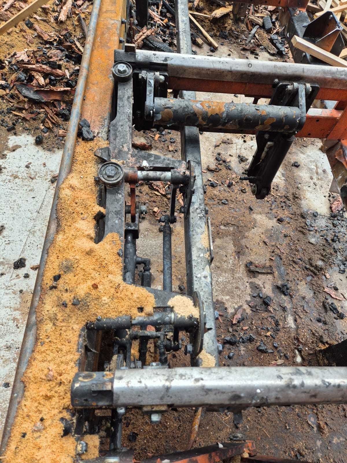 Trak Wood-Mizer LT70ME20SAH3-SWR po pożarze