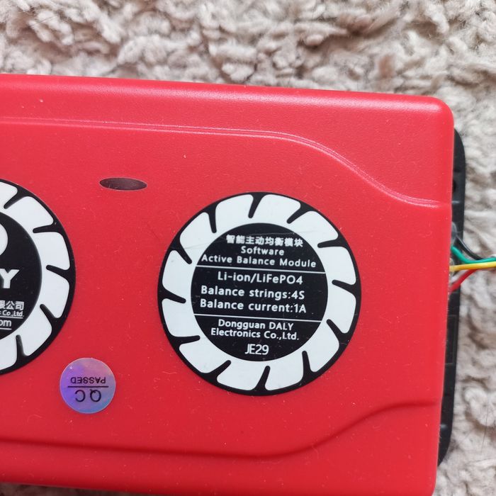 Комплект BMS Daly 4S 12V 250A + активний балансир 4S 1A.