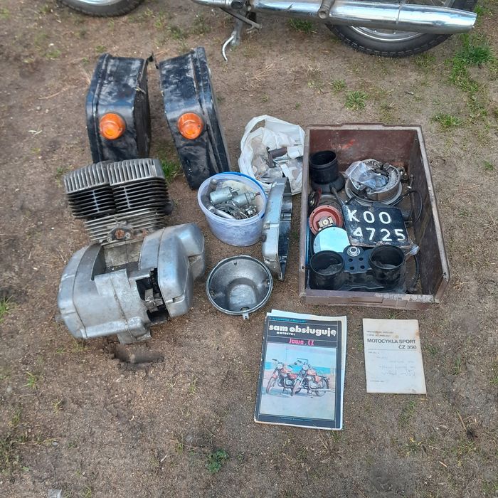 Jawa CZ 350 2x pakiet