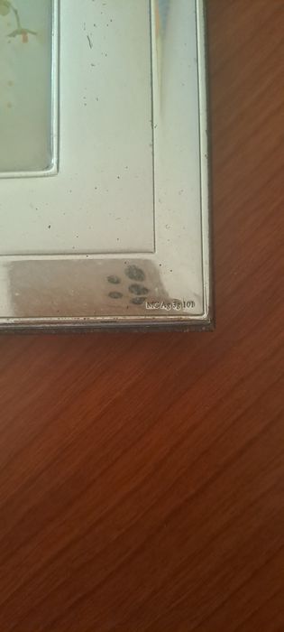 Moldura em prata