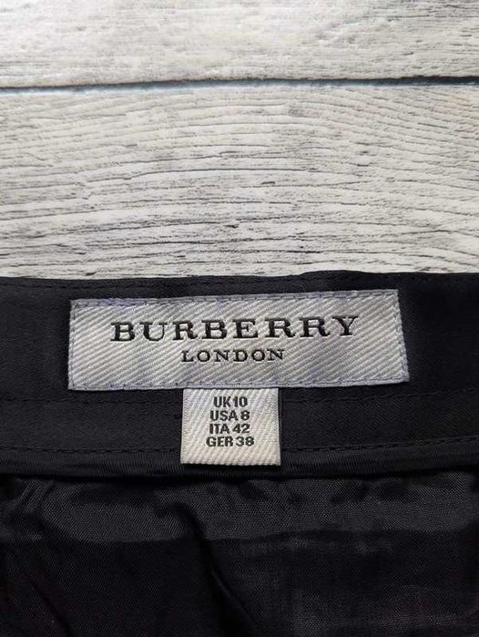 Oryginalna jedwabna spódniczka Burberry