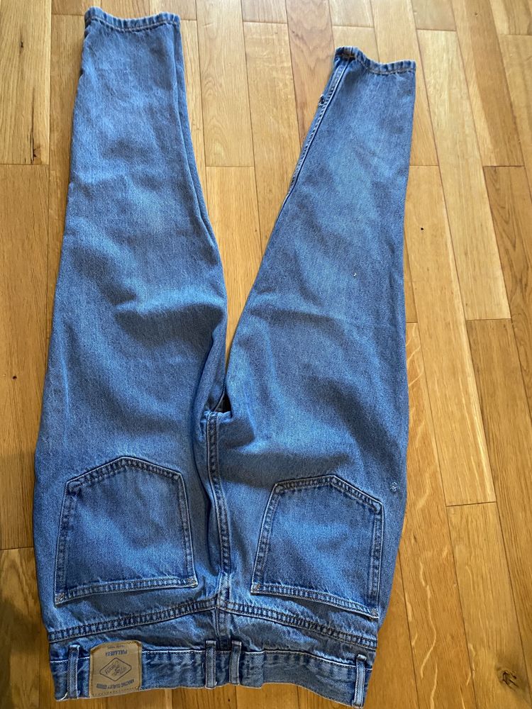 Sppdnie jeansowe Pull&bear mom rozm 36/38