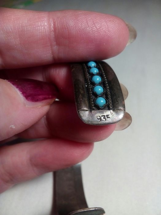 Браслет серебряный из Германии