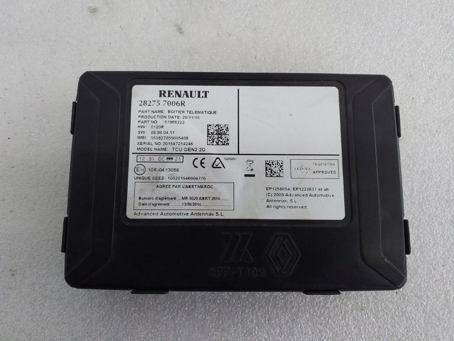 Módulo genérico RENAULT Megane IV (B9A/M_)