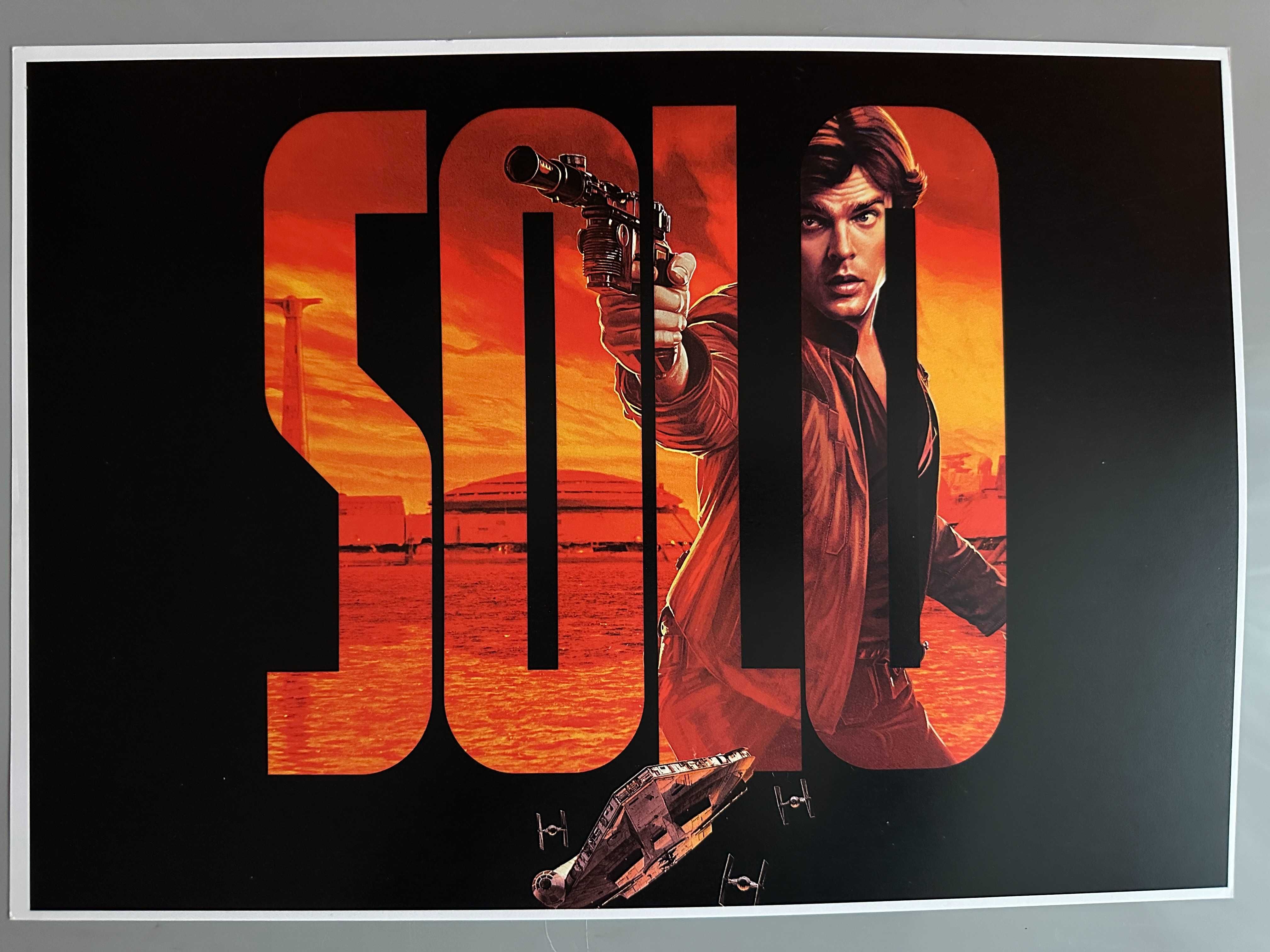 Plakat Star Wars Gwiezdne Wojny Han Solo Poster A3 Na Prezent