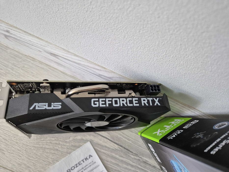 Гарантія 15міс. як нова відеокарта RTX3050 8GB ASUS Phoenix. Trade-in