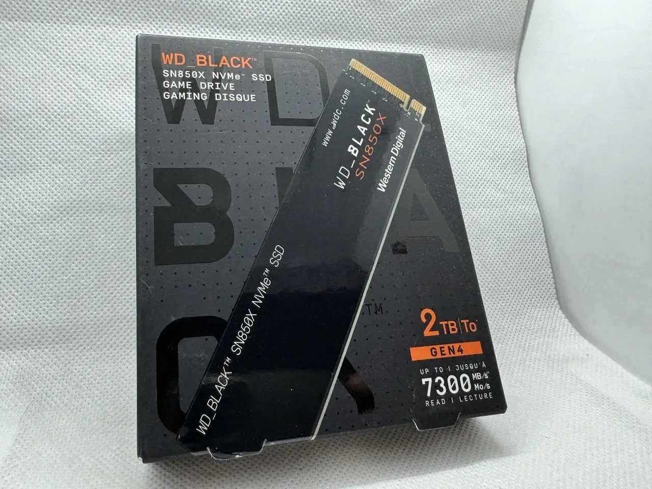 WD BLACK SN850X(WDS200T2X0E-00BCA0)2TB NVMe M.2 2280 PCIe 4.0 x4 НОВИЙ