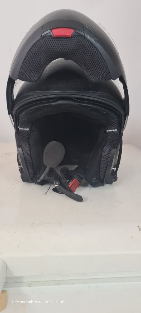 capacete Schubert C3 (tamanho XL)com intercomunicação Cardo integrado