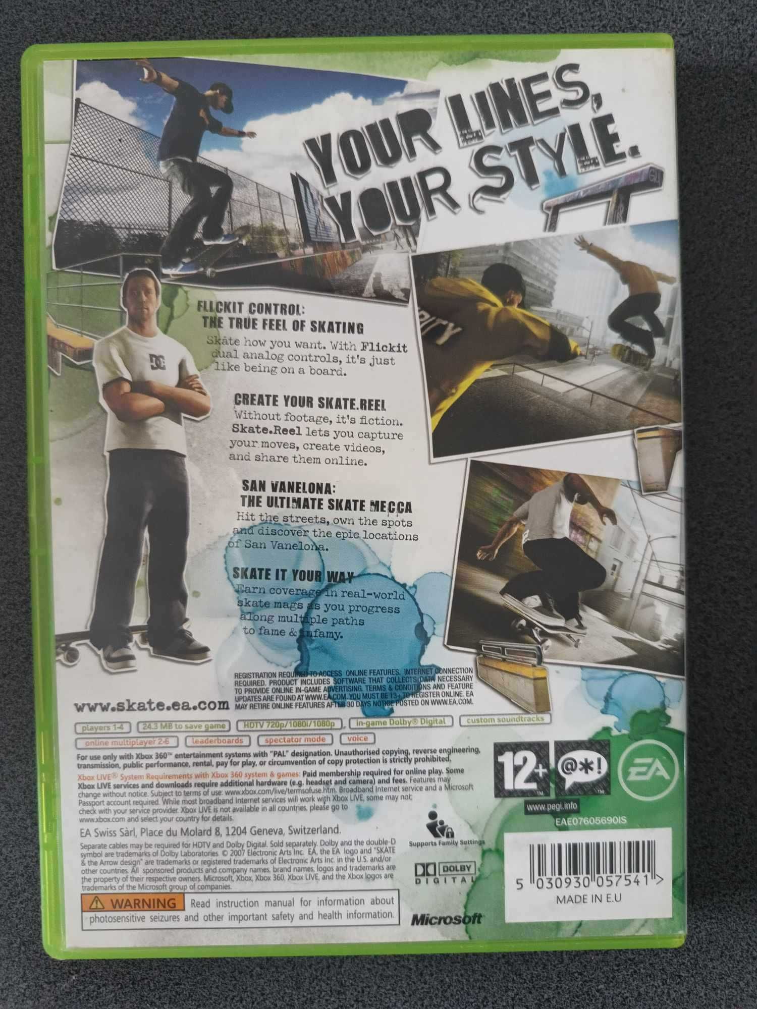 Skate.  Xbox 360