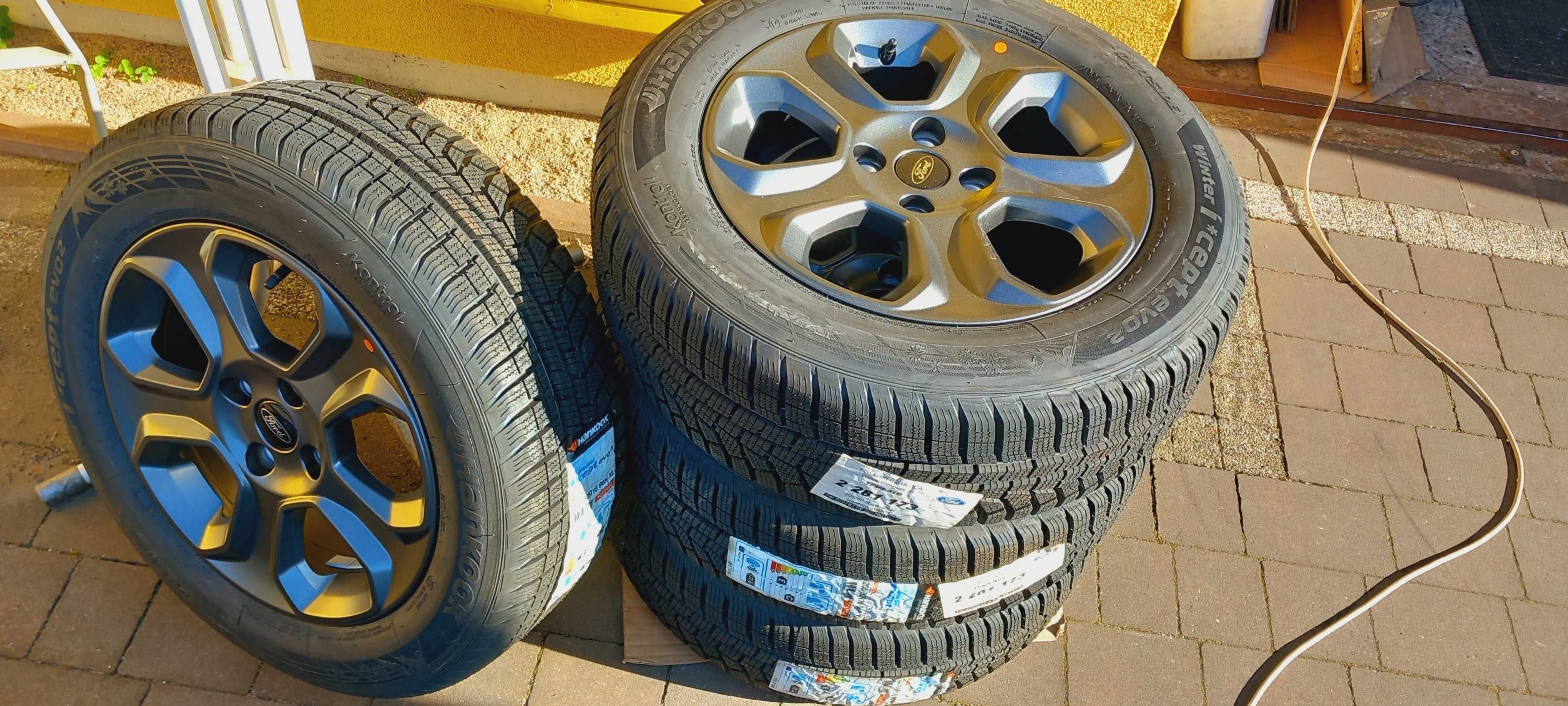 NOWE! Felgi FORD ECOSPORT 6.5x16, 4x108, ET37.5+Czujniki