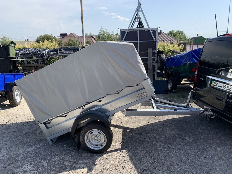 Новий Оцинкований Самосвальний Причіп в наявності! Європейська якість.