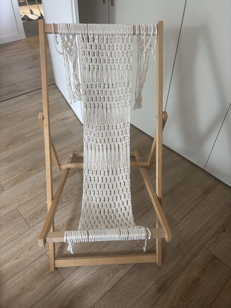 Leżak BOHO / drewniany stelaż pod leżak