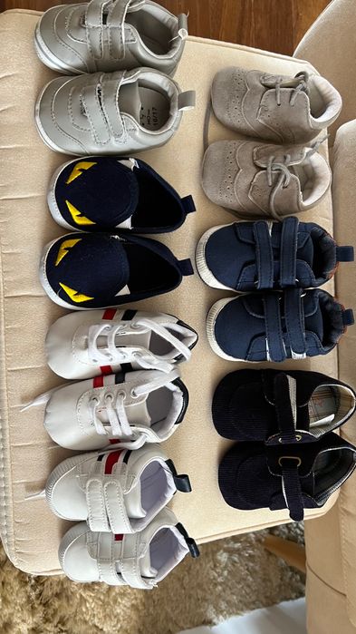 Sapatinhos bebê tamanhos variados (lote), ou separado