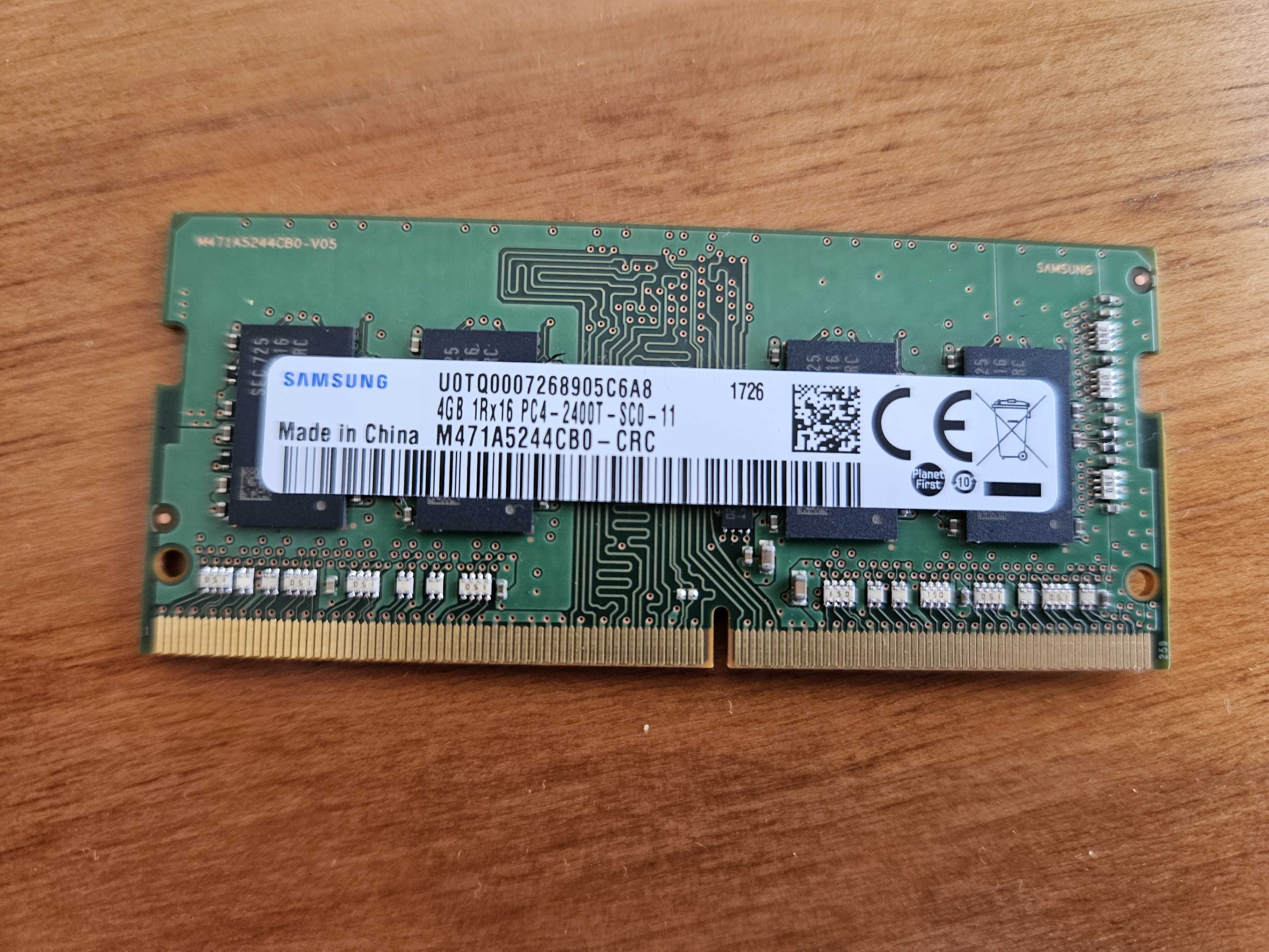 Memória 4GB DDR4 2400T para portátil