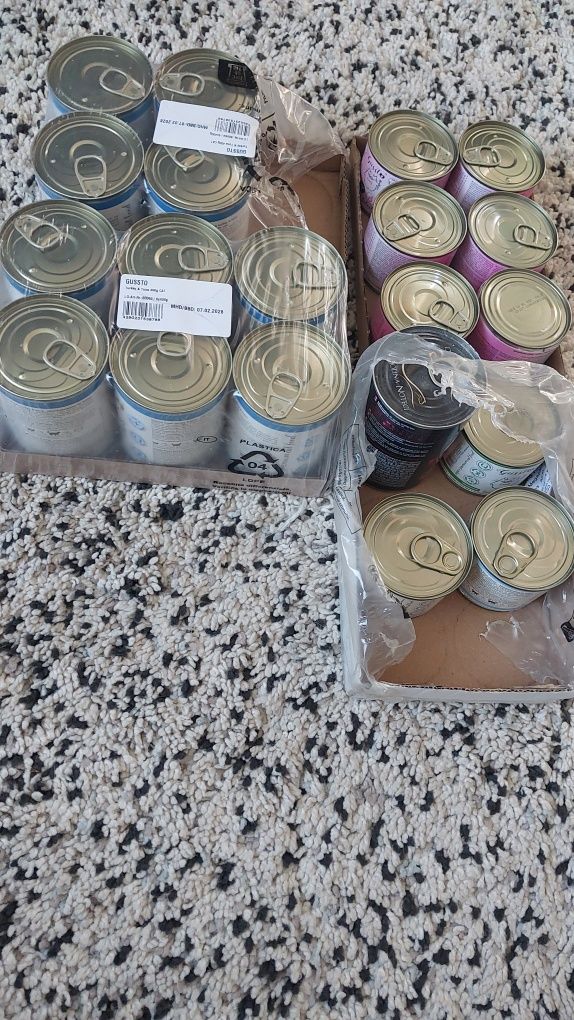 Karma pełnoporcjowa dla kota Gussto i Gussto gastro