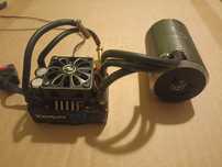 Combo Variador hobbywing XR8 SCT motor Absima 2100kv