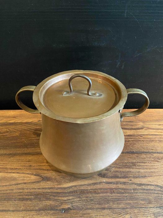 Panela em cobre do Sec. XIX