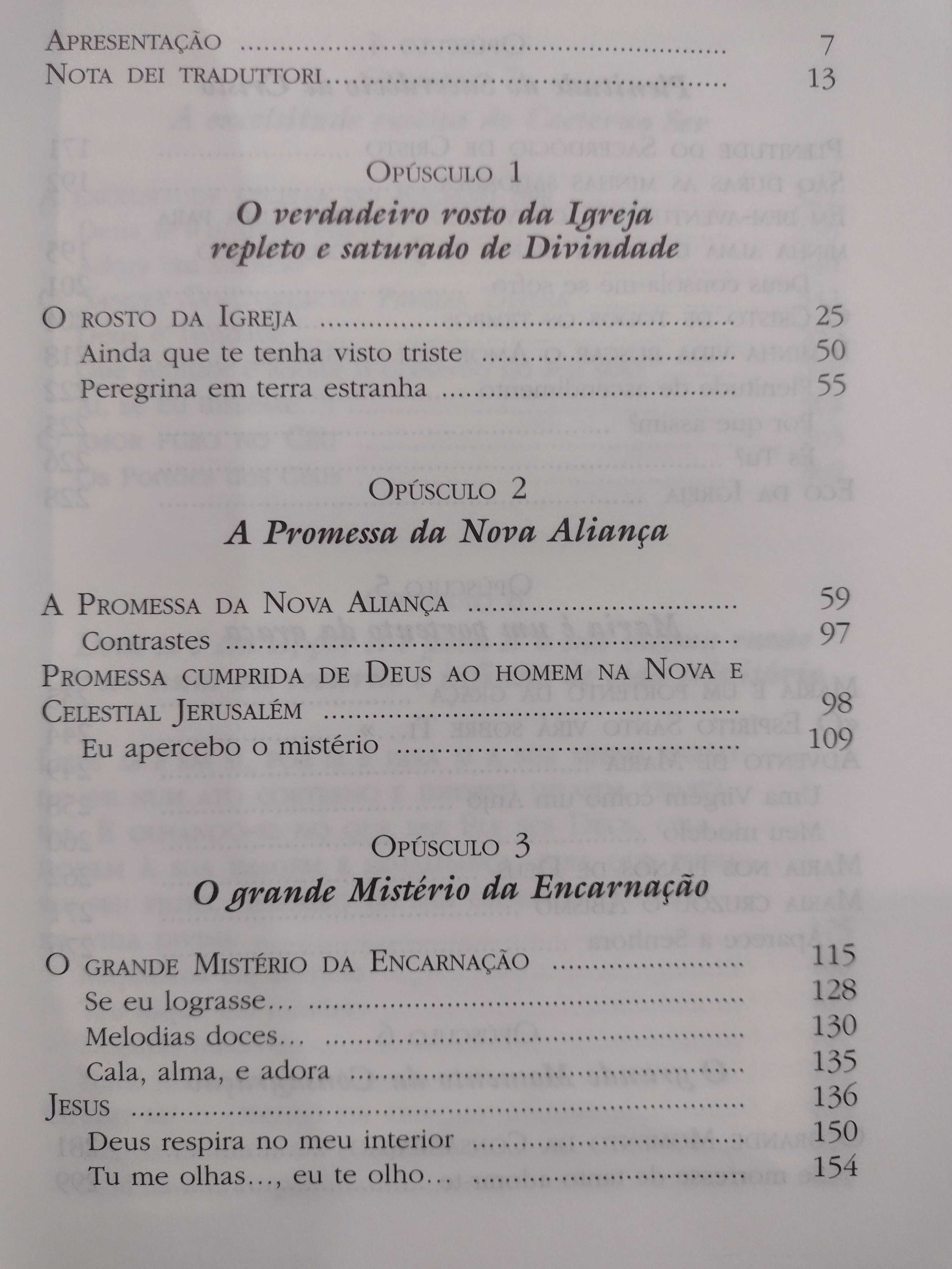 Luz na noite, O Mistério da Fé dado em sabedoria amorosa