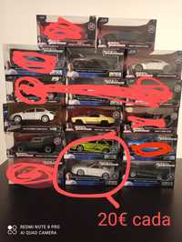 Vendo carros da coleção Fast and Furious 1/32 do correio da manhã.