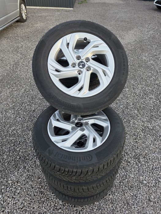 Koła Zimowe Citroen DS7 Oryginał 5x108 215/65/17 Continental