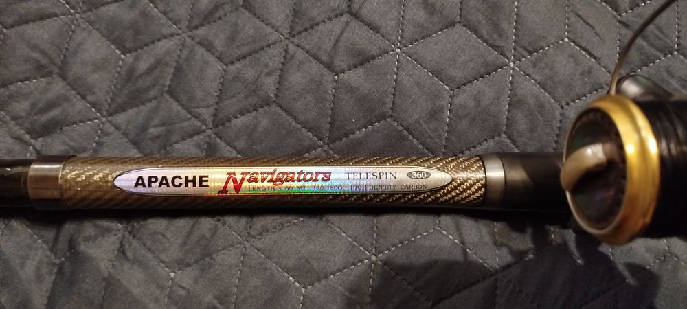 Вудочка спінінг APACHE NAVIGATORS TELESPIN 360
LENGTH 3.60 MT 120-180G