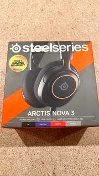 Продам навушники (гарнітура) SteelSeries Arctis Nova 3 PN: 61631.