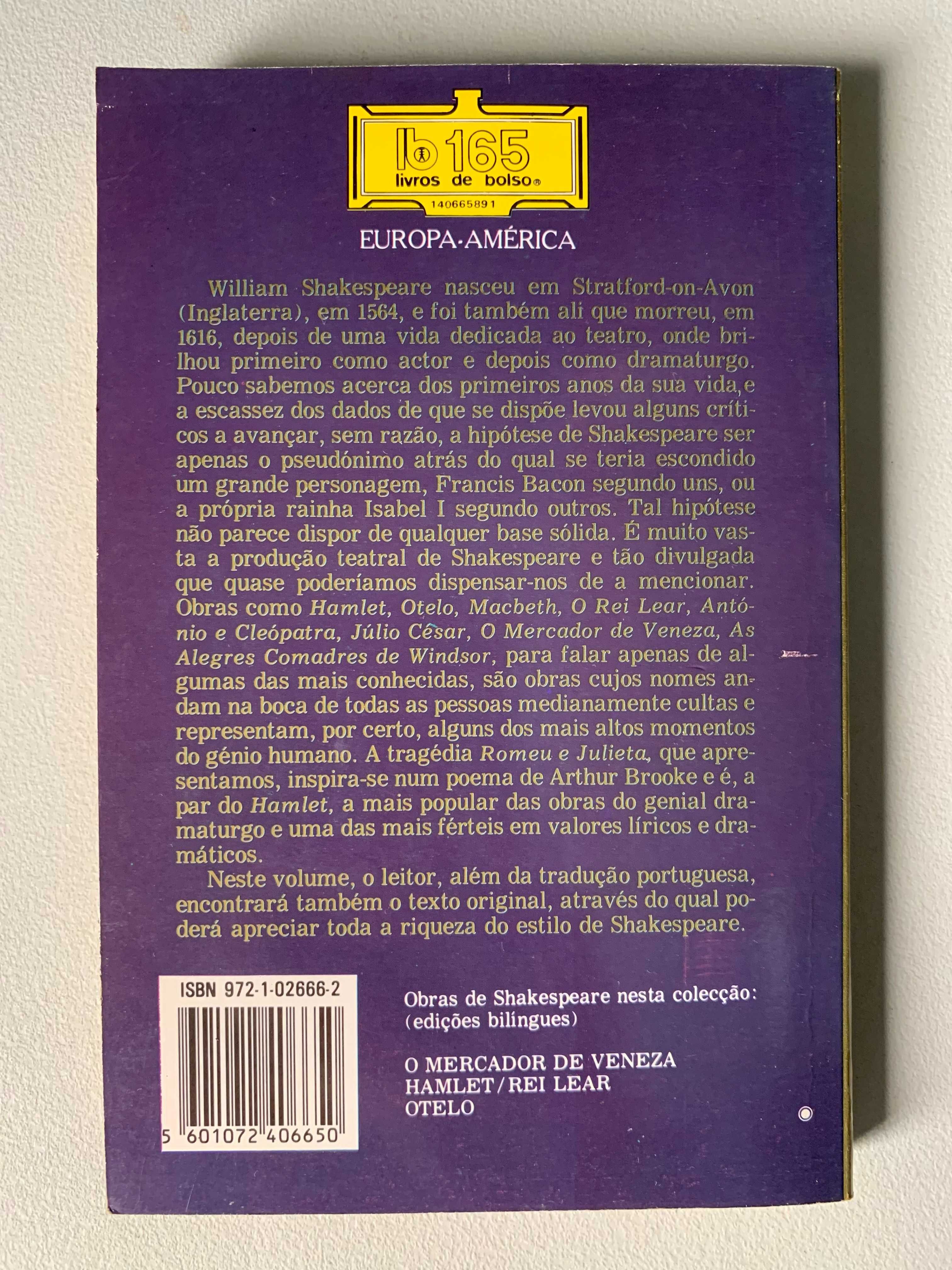Romeu e Julieta, de William Shakespear