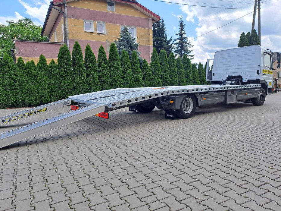 MERCEDES ATEGO 1218 Laweta Pomoc Drogowa Nowa Zabudowa Wyciągarka