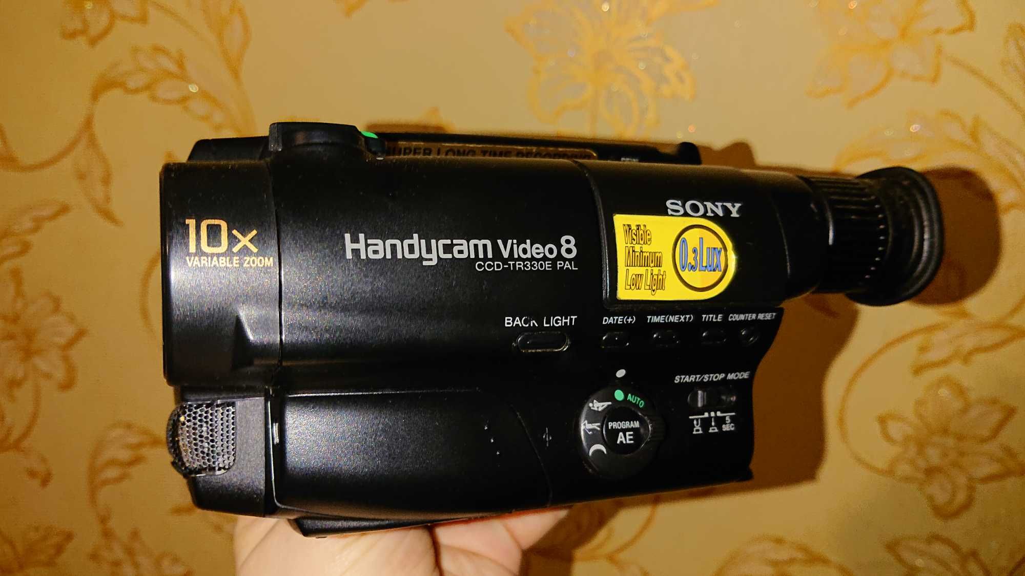 Камера касетная sony CCD-TR330E рабочая акумуляторы сели