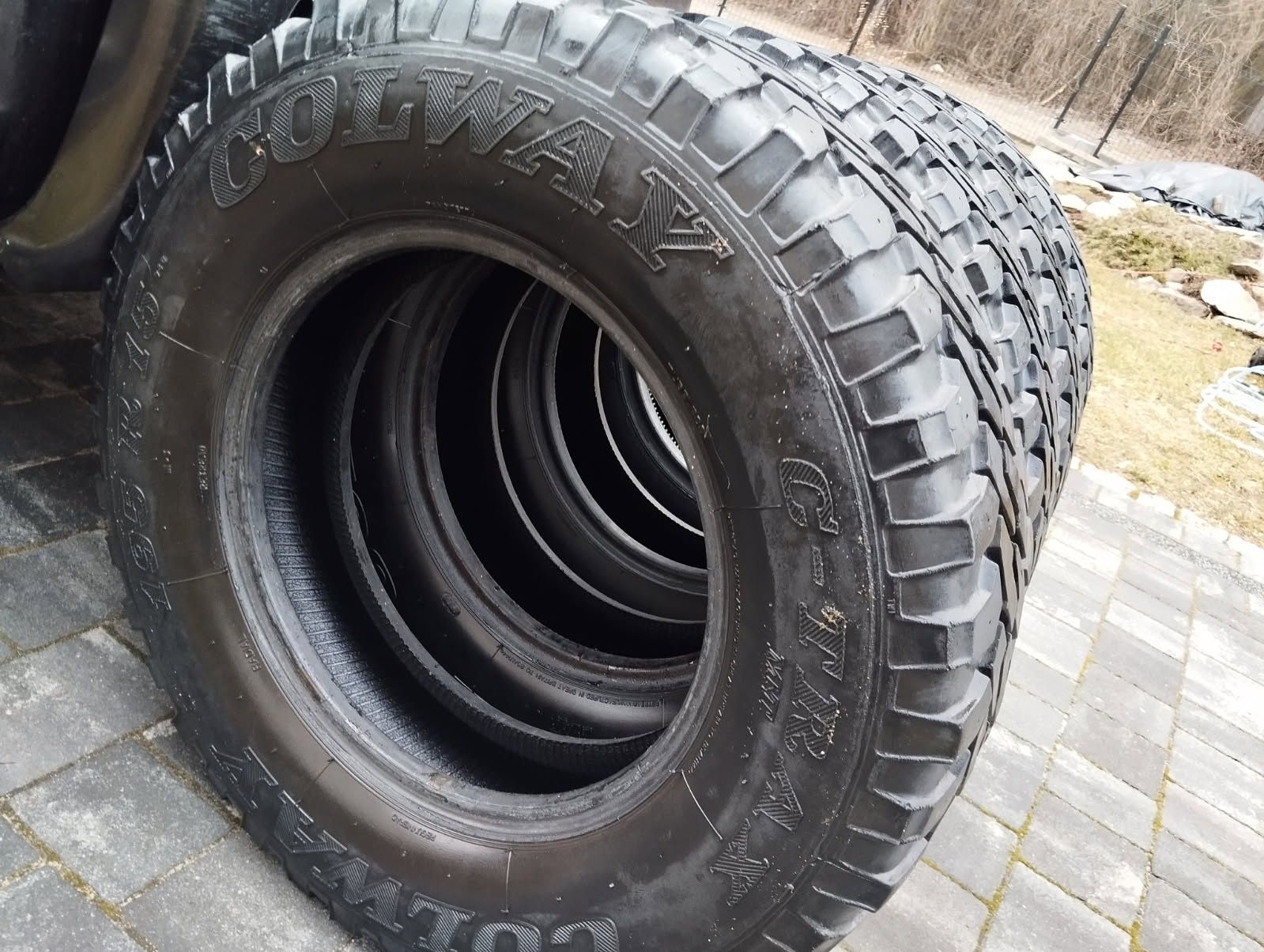 Komplet opon 195/15 terenowe 4x4 Colway G-trax Opona Opony Samurai