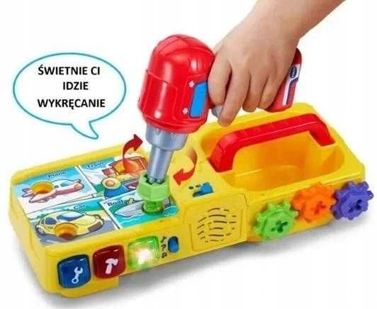 VTECH Baby Skrzynka Majsterkowicza 2-5l Interaktywna Dźwięk *NOWE*