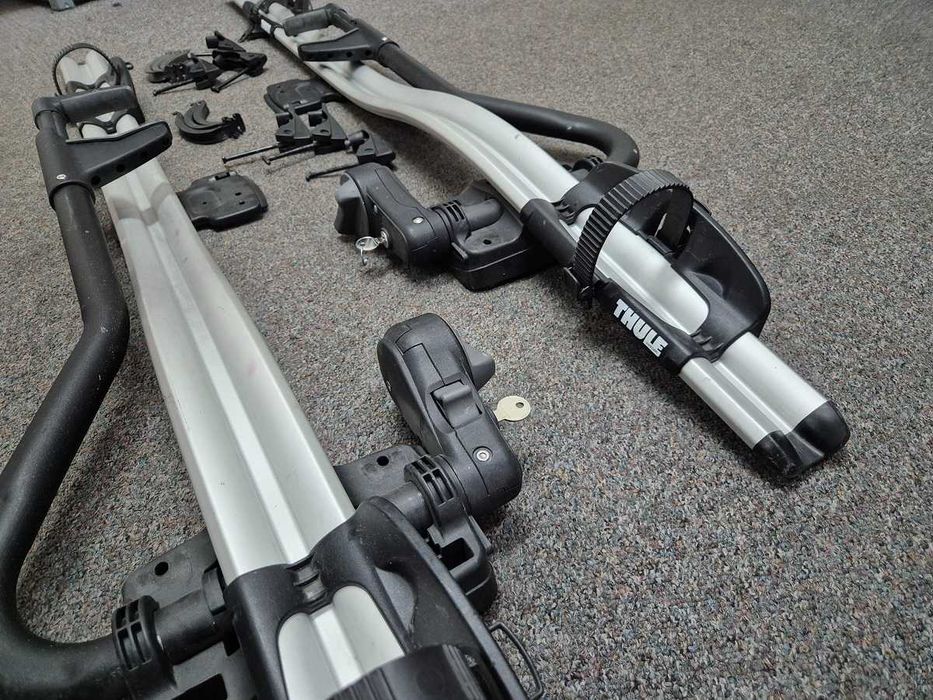 Thule Pro Ride 591 bagażnik rowerowy na dach 2 szt. zamykany na klucz