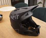 Kask rowerowy MTB full face Leatt Gravity 1.0 Czarny Mat rozmiar L