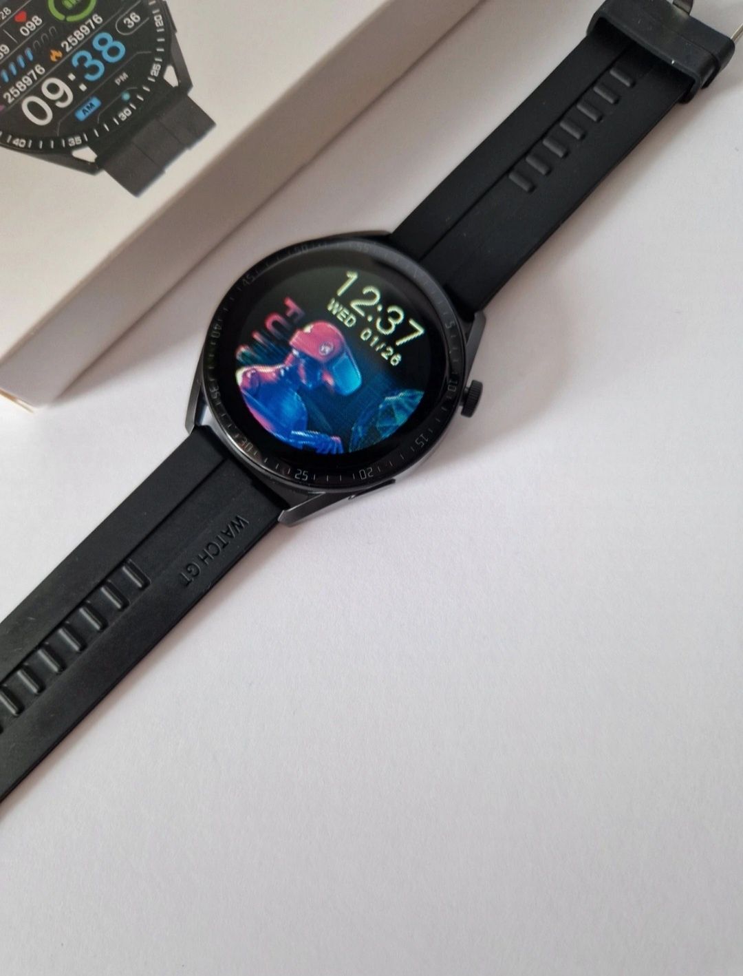 Smartwatch okrągły Męski