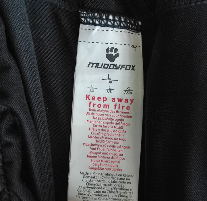 Spodnie rowerowe Muddyfox rozmiar L