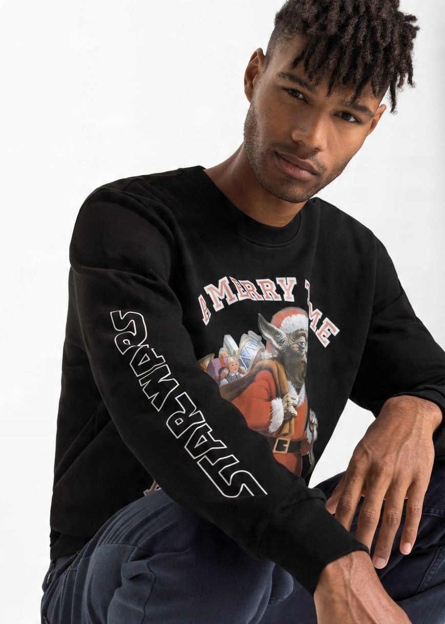 B.P.C bluza świąteczna bożonarodzeniowa męska Star Wars ^52/54, L