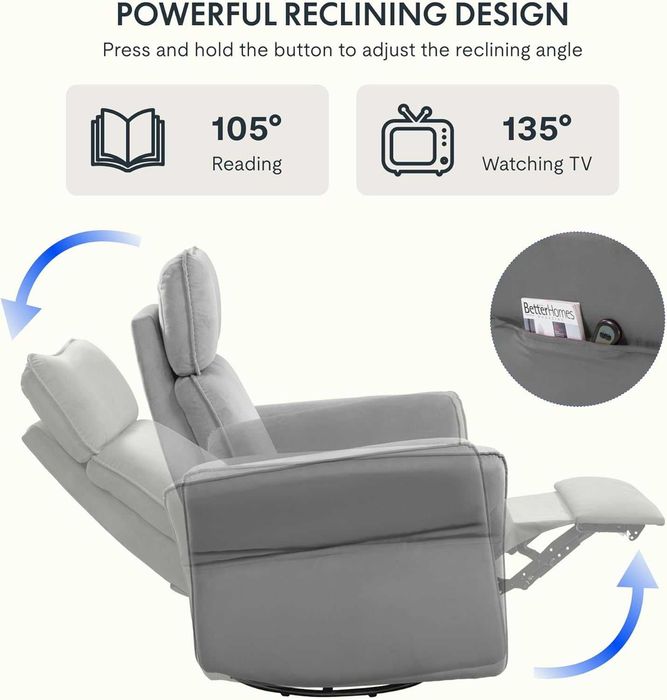 Nowy fotel relaksacyjny / krzesło elektryczne / sofa / szezlong !K450!