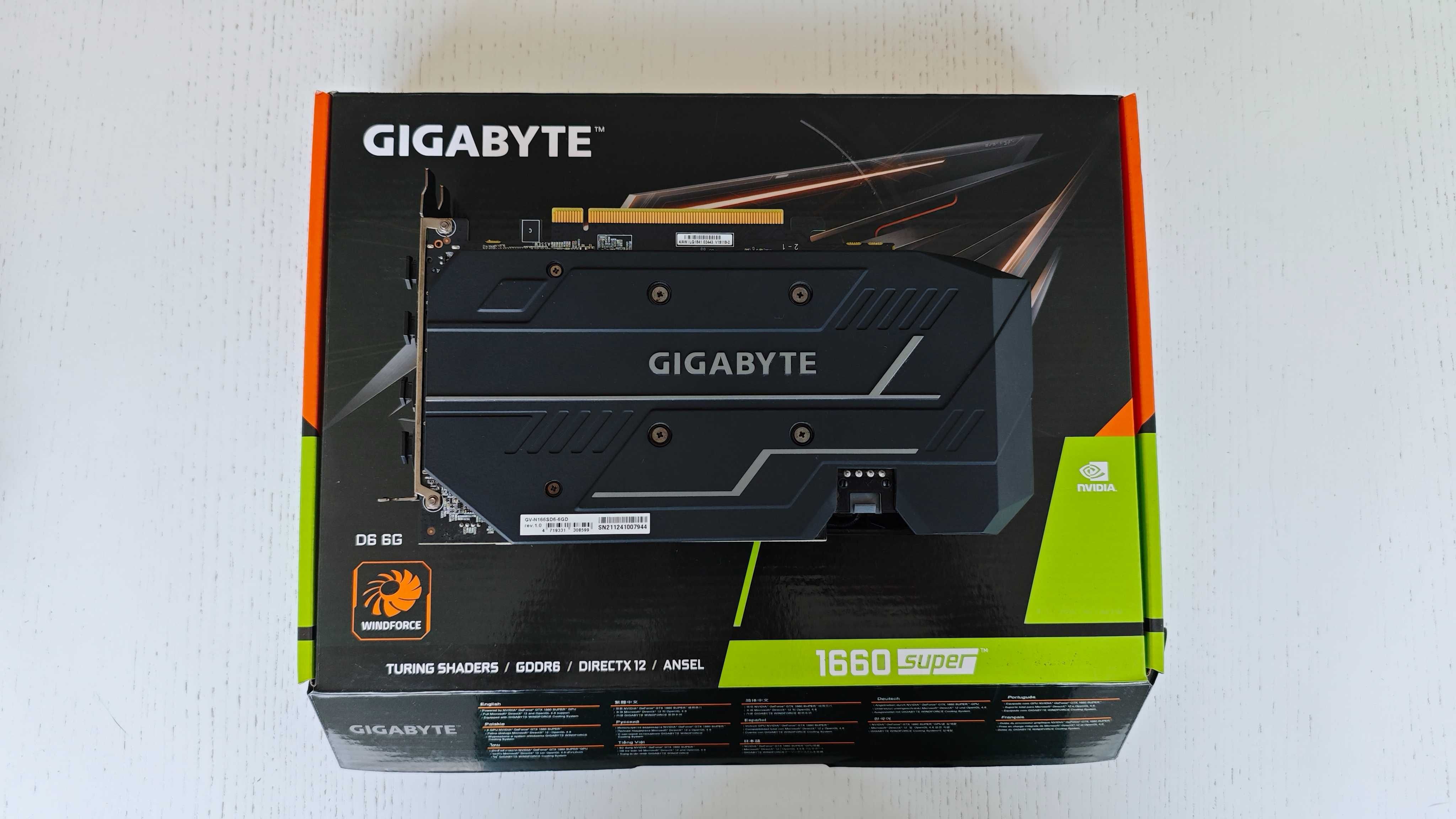 Placa Gráfica Gigabyte Geforce GTX 1660 Super