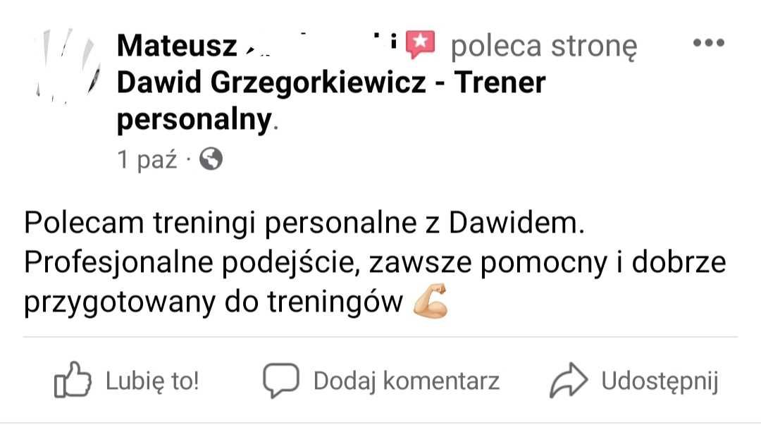 Trener Personalny / medyczny / Poznań Fabryka-Formy Serbska Poznań