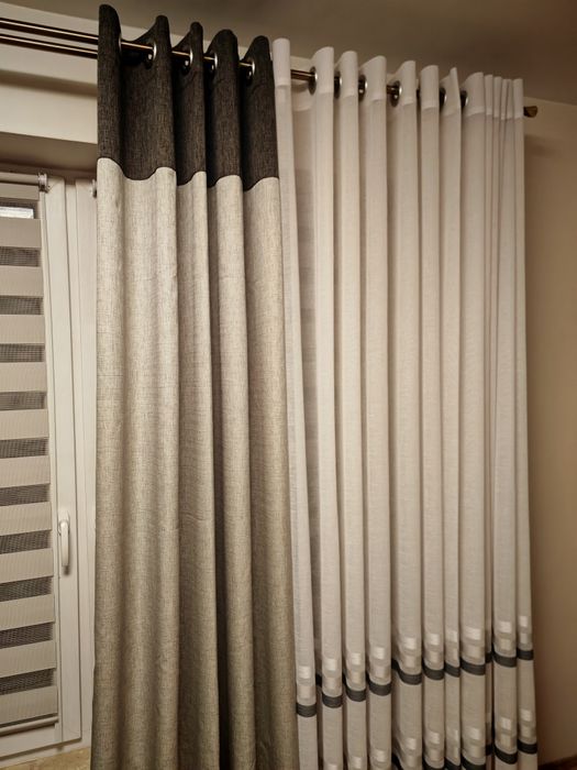 Zasłony i firany na przelotkach