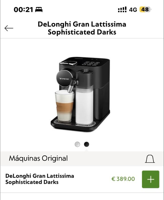 Vendo Máquina de Café DELONGHI Nespresso