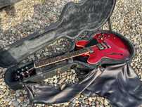Gibson ES335 flame cherry 2003 gitara elektryczna semi hollow