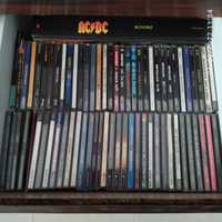 Lote 69 CD's hard rock, heavy metal e diversos