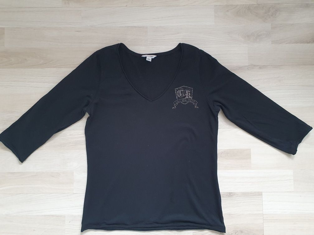 Bluzka S damska Calvin Klein czarna