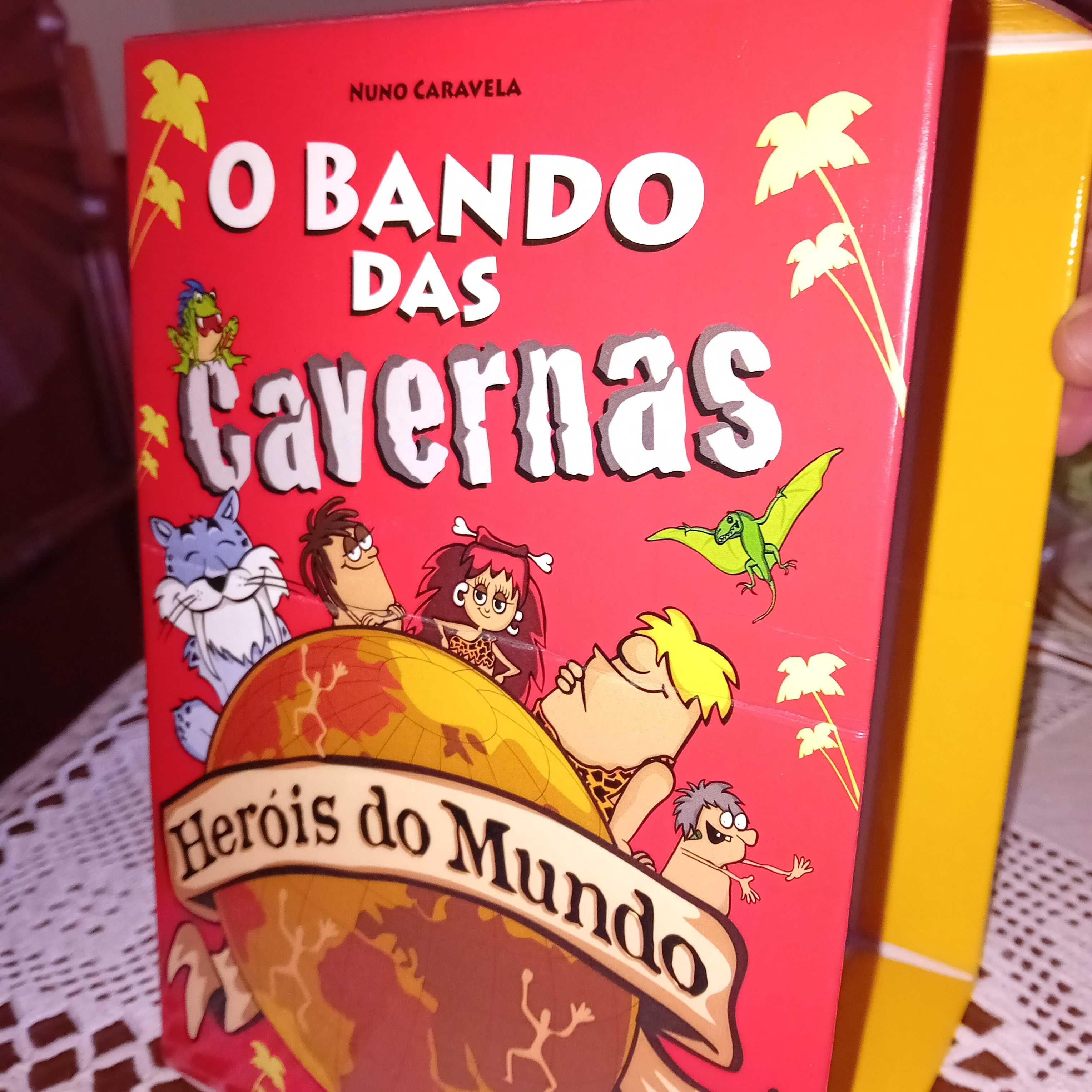 Livro o bando das cavernas