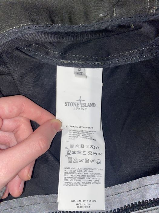 Stone island reflex mat junior jacket