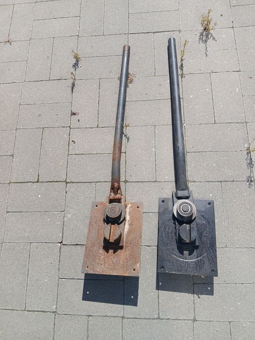Giętarka solidna do prętów 2 sztuki do 10mm i do 12 mm