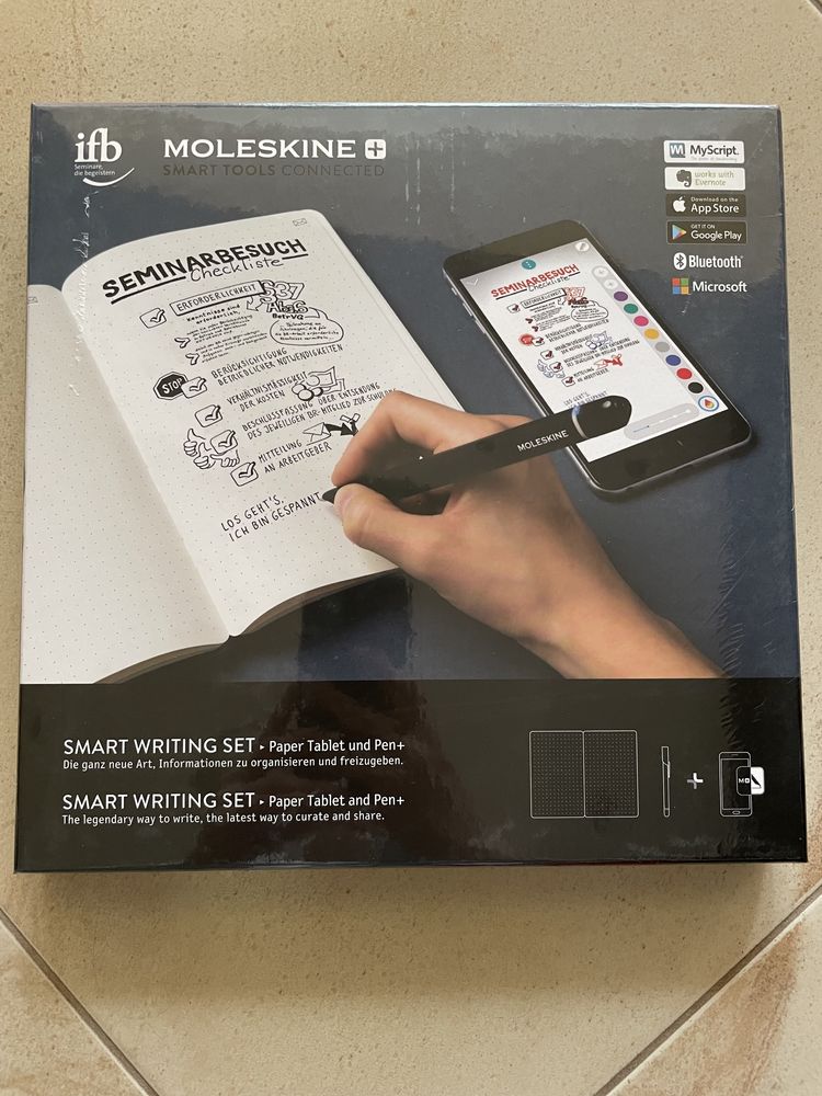 Набір новий Moleskine smart tools connected розумний блокнот