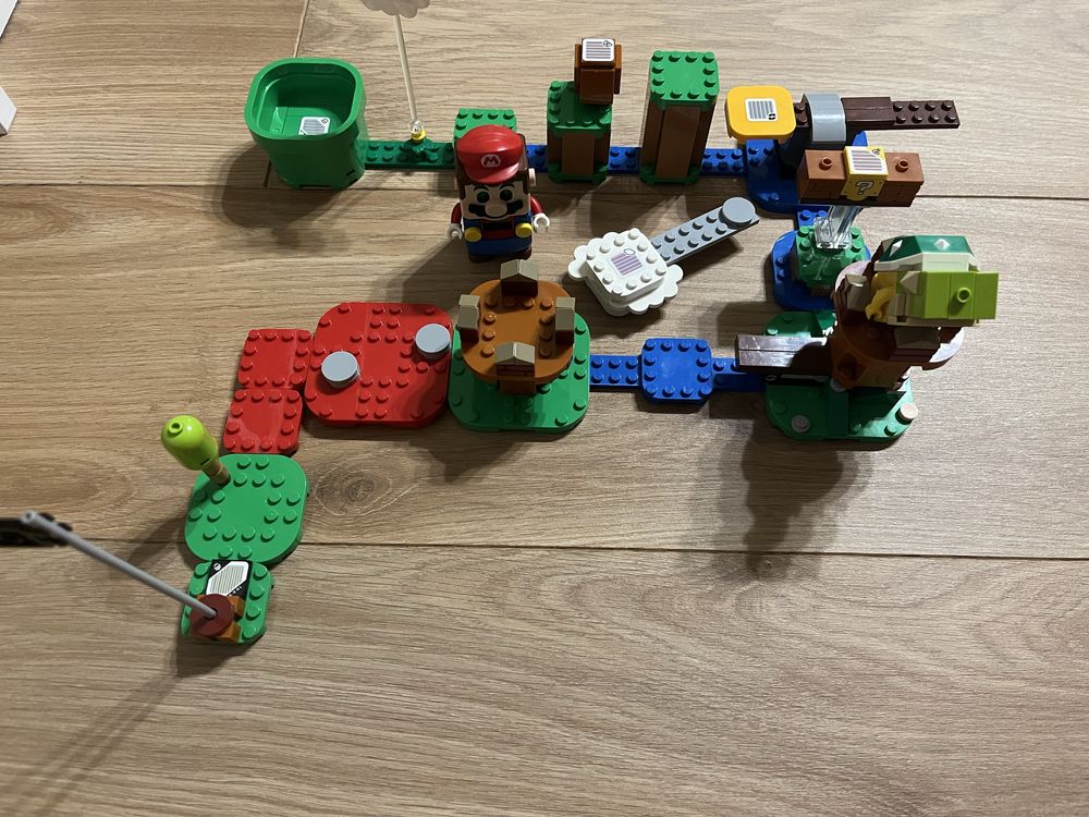 Lego Mario zestawy i ubranka
